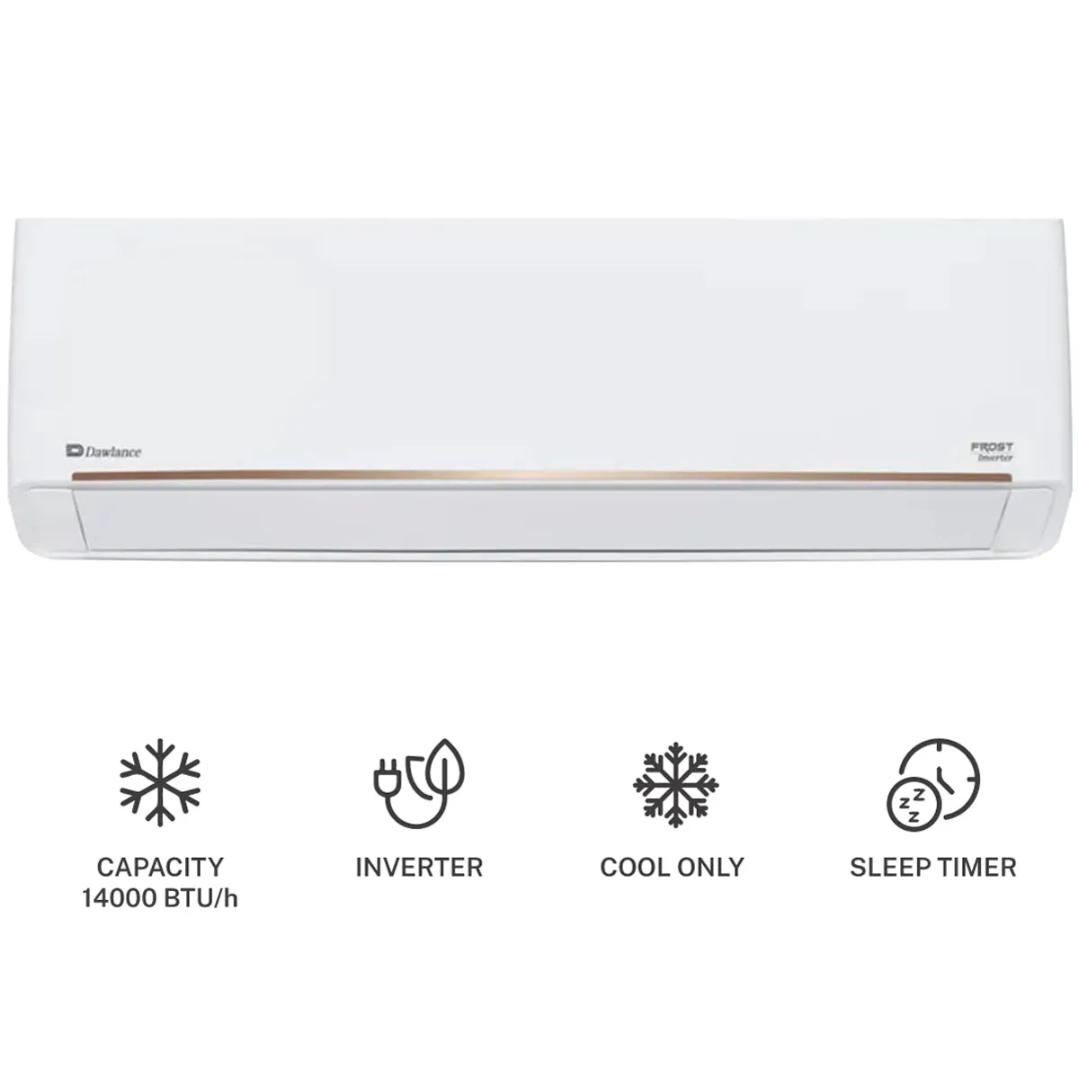 Dawlance Air Conditioner Frost Inverter 20 DC Inverter 1.25 Ton  Split AC Cool Only 14000 BTU