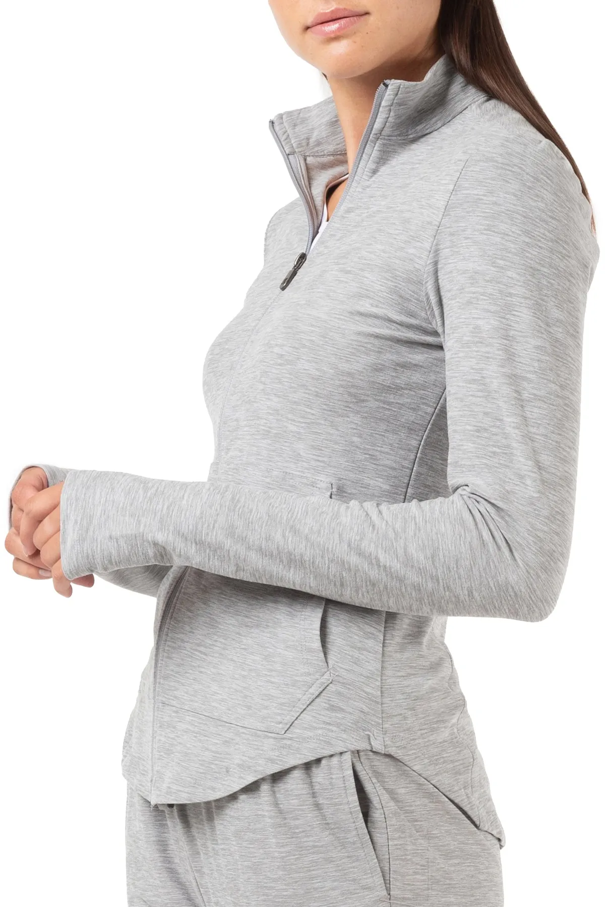 Day-To-Day Recreation Zip-Up Long Sleeve