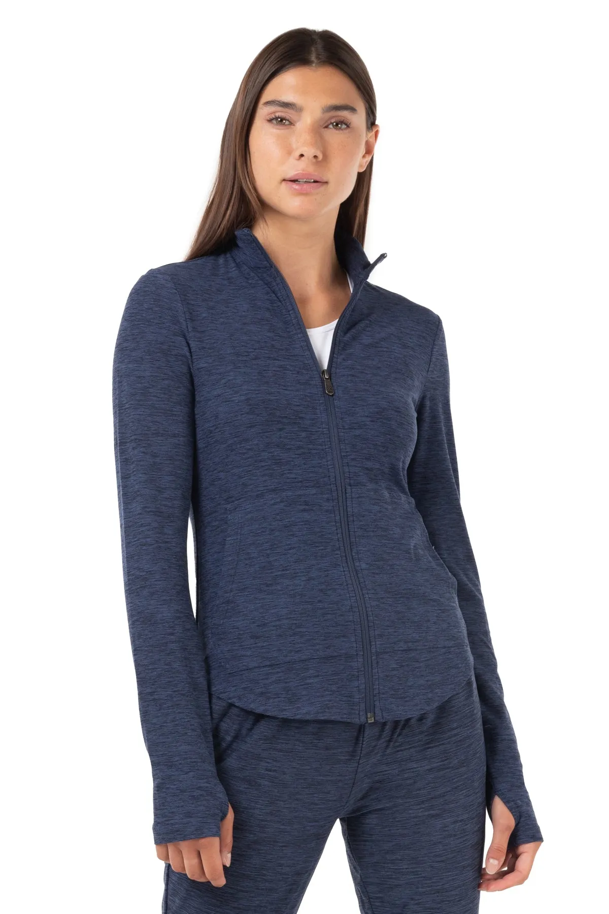 Day-To-Day Recreation Zip-Up Long Sleeve