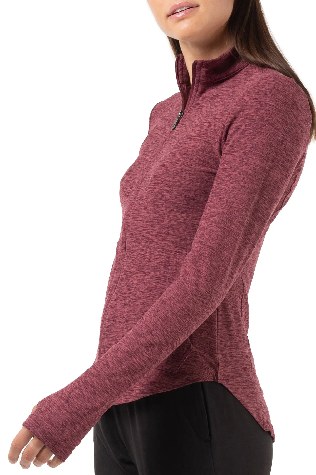 Day-To-Day Recreation Zip-Up Long Sleeve