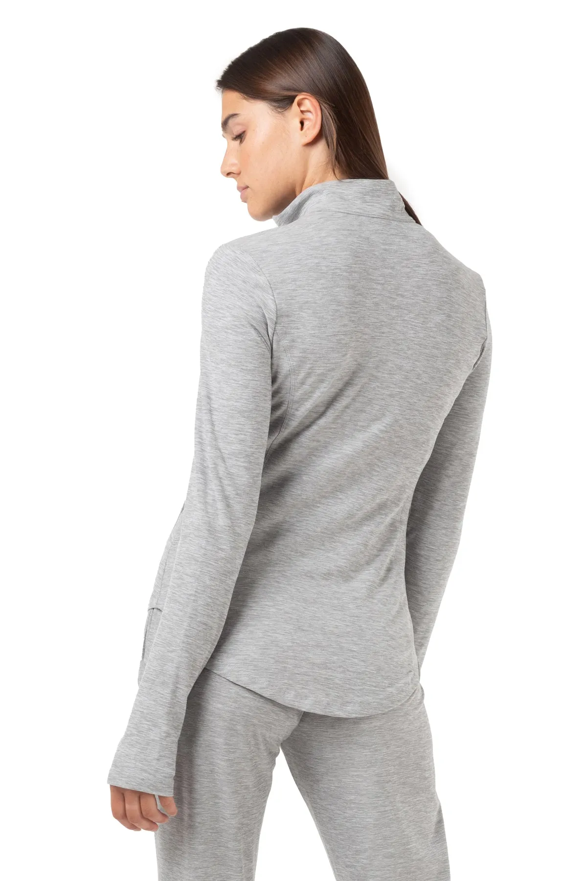 Day-To-Day Recreation Zip-Up Long Sleeve