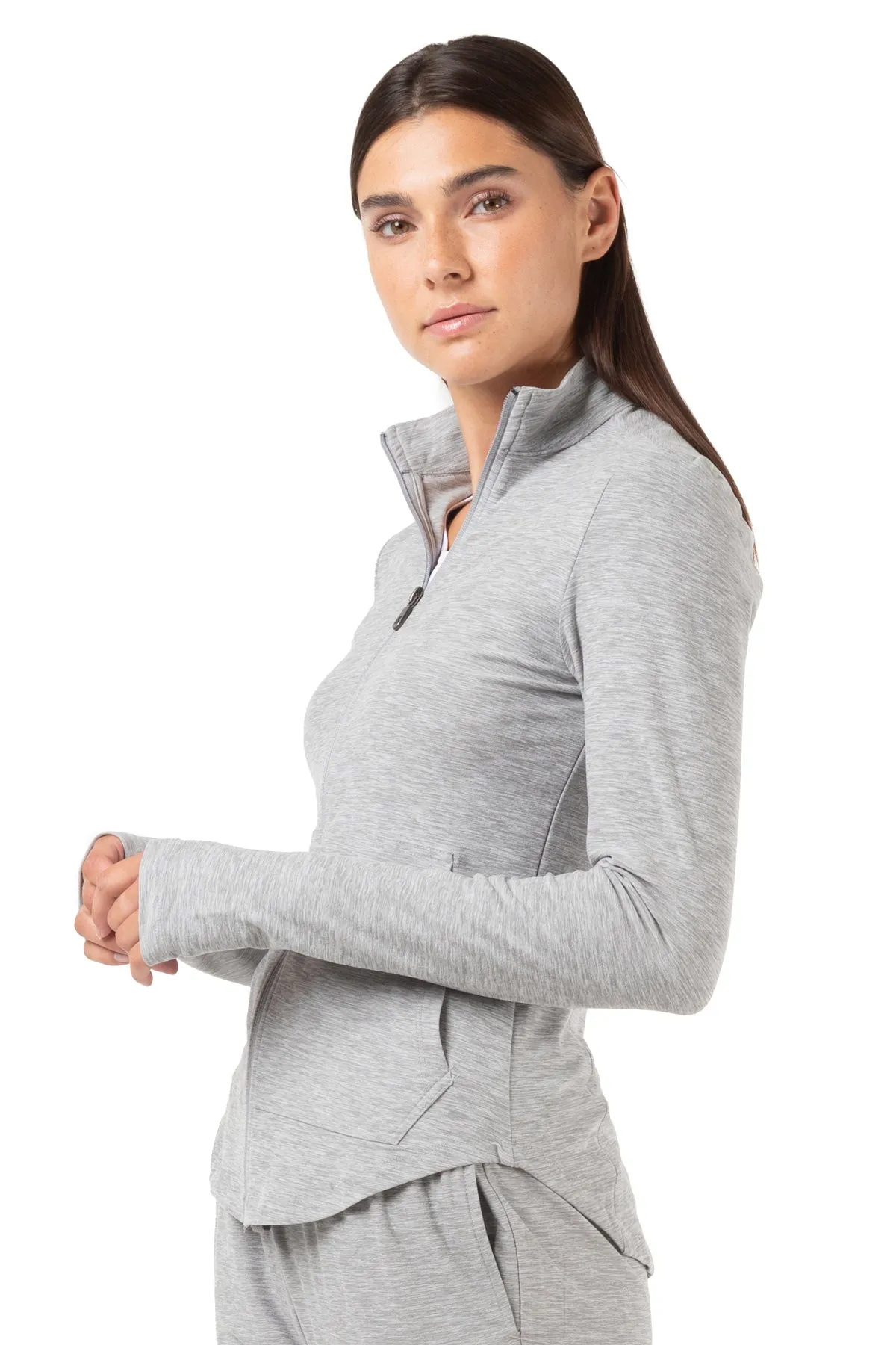 Day-To-Day Recreation Zip-Up Long Sleeve