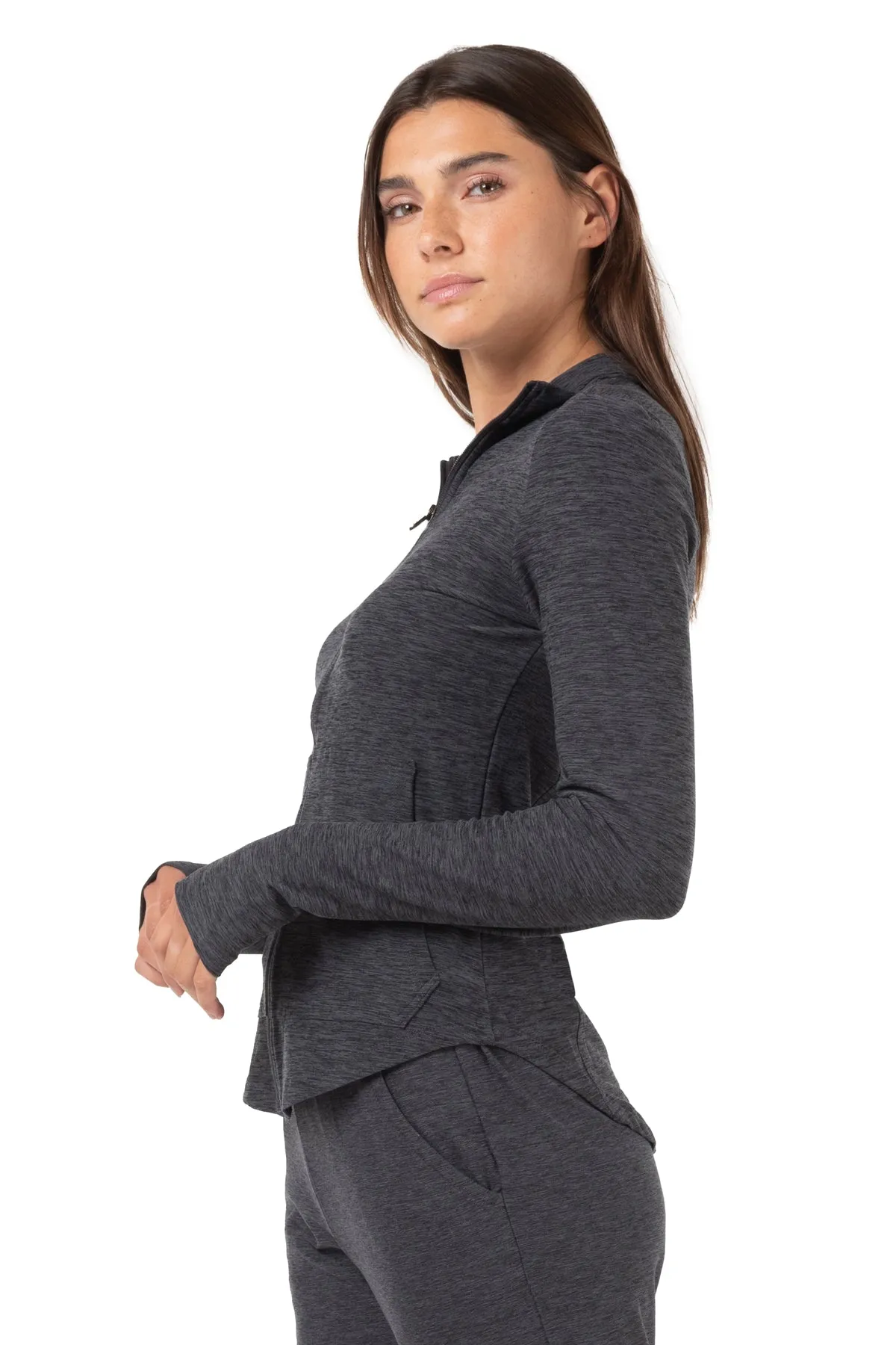 Day-To-Day Recreation Zip-Up Long Sleeve