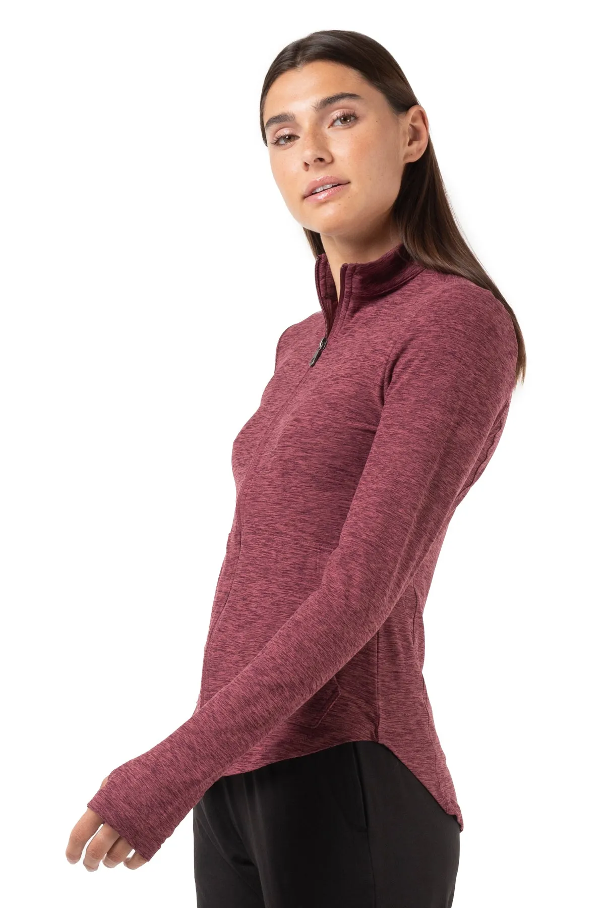 Day-To-Day Recreation Zip-Up Long Sleeve