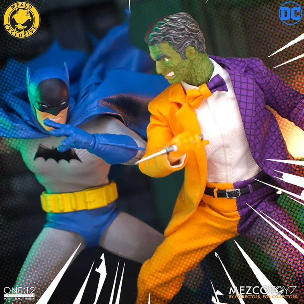 DC Comics Mezco One:12 Collective Batman vs Two-Face Boxed Set (Golden Age Edition)