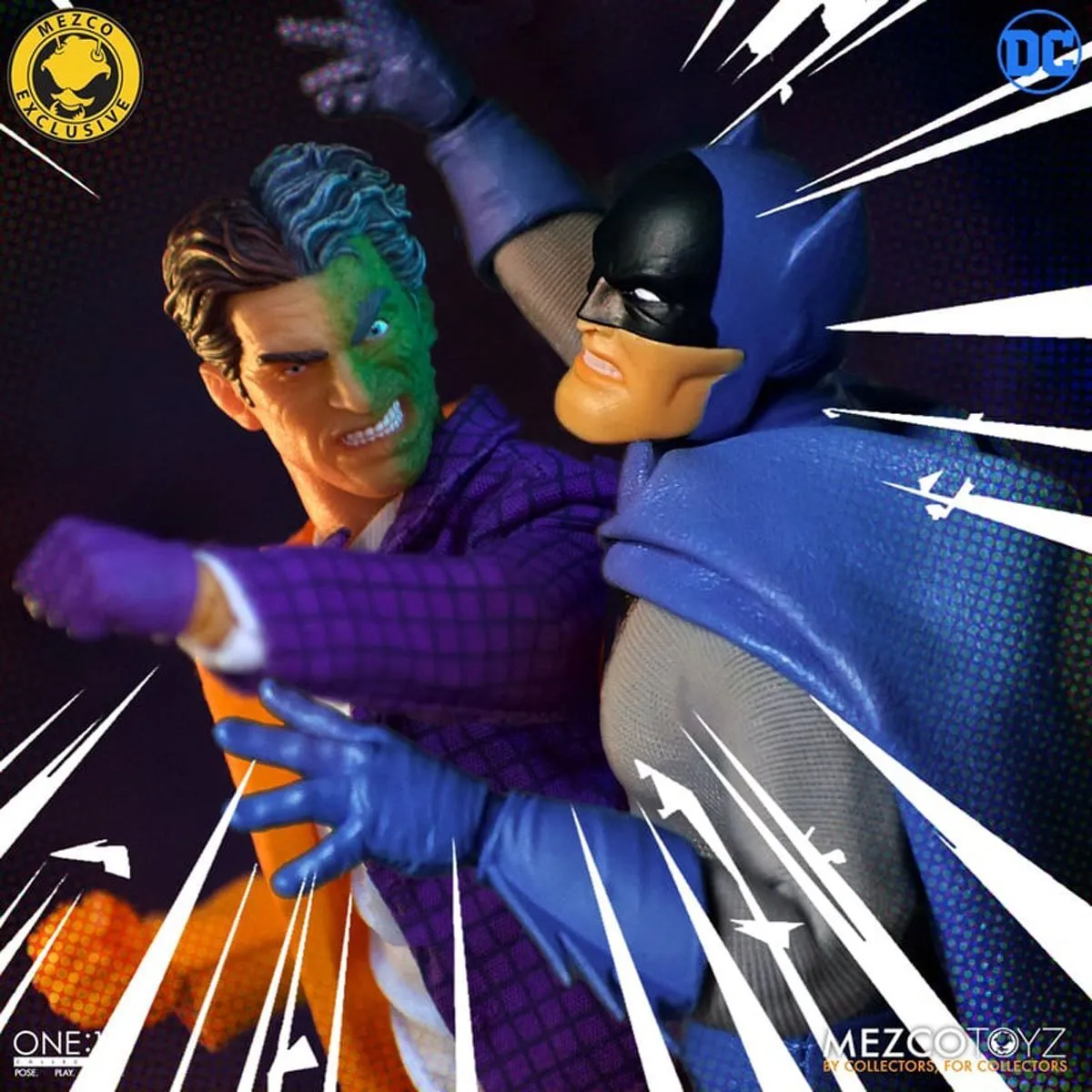 DC Comics Mezco One:12 Collective Batman vs Two-Face Boxed Set (Golden Age Edition)