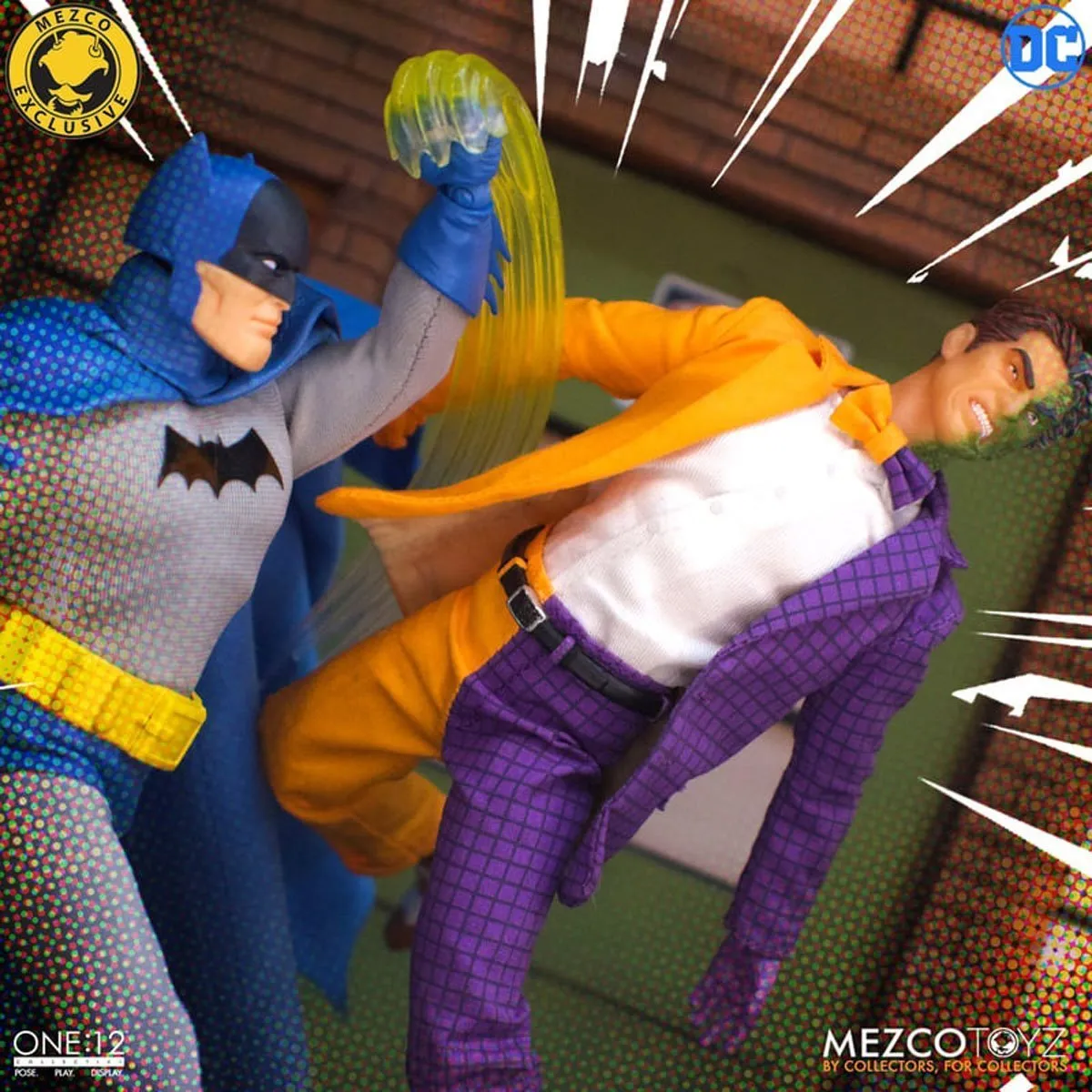 DC Comics Mezco One:12 Collective Batman vs Two-Face Boxed Set (Golden Age Edition)