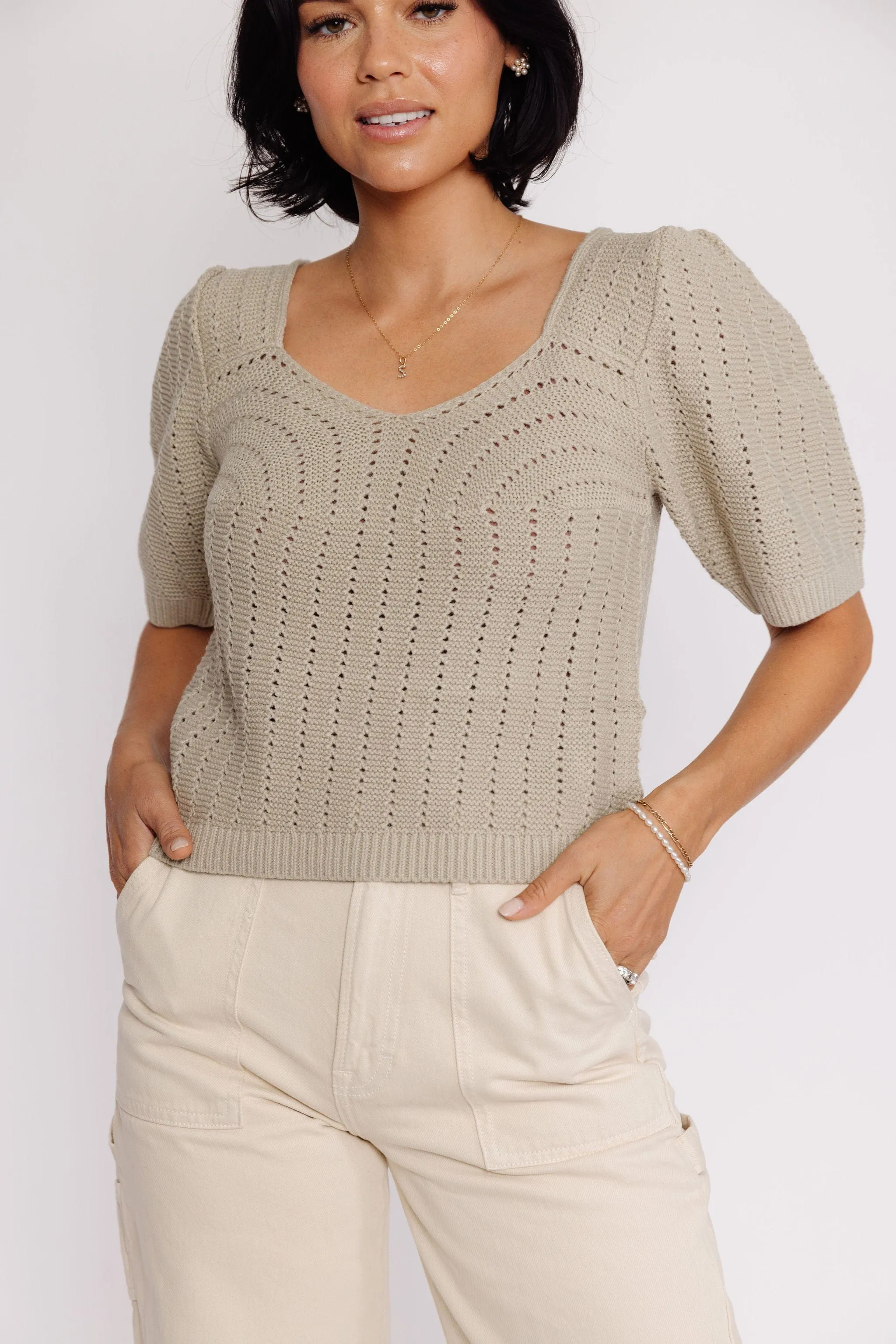 Doris Sweater in Dusty Sage