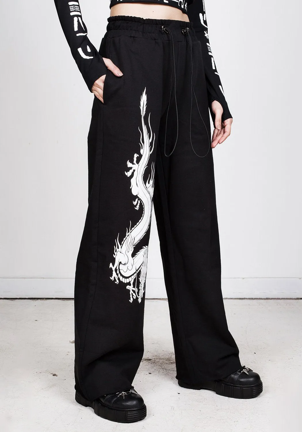 Dragon Wide Leg Jogger