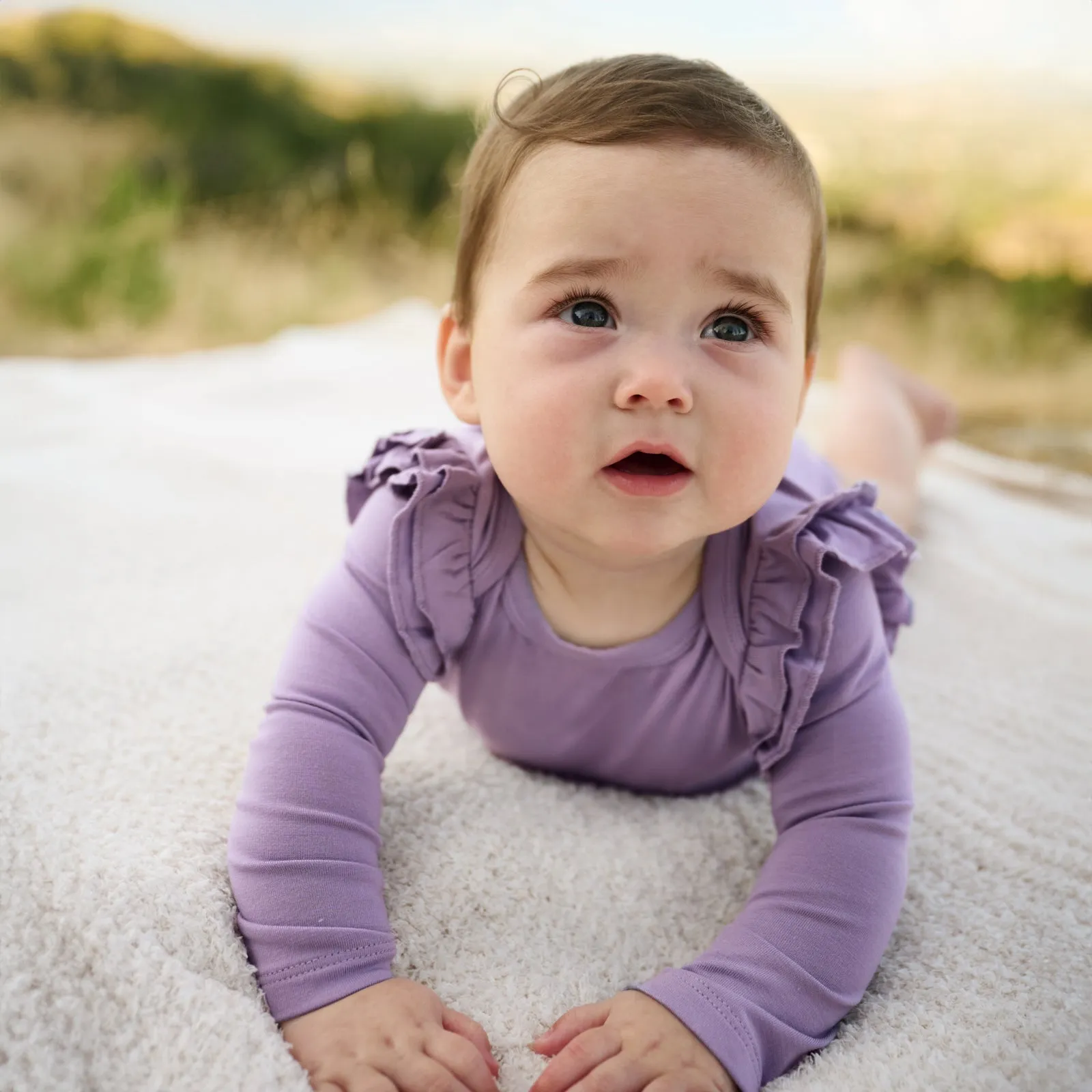 Dusty Lavender Flutter Bodysuit