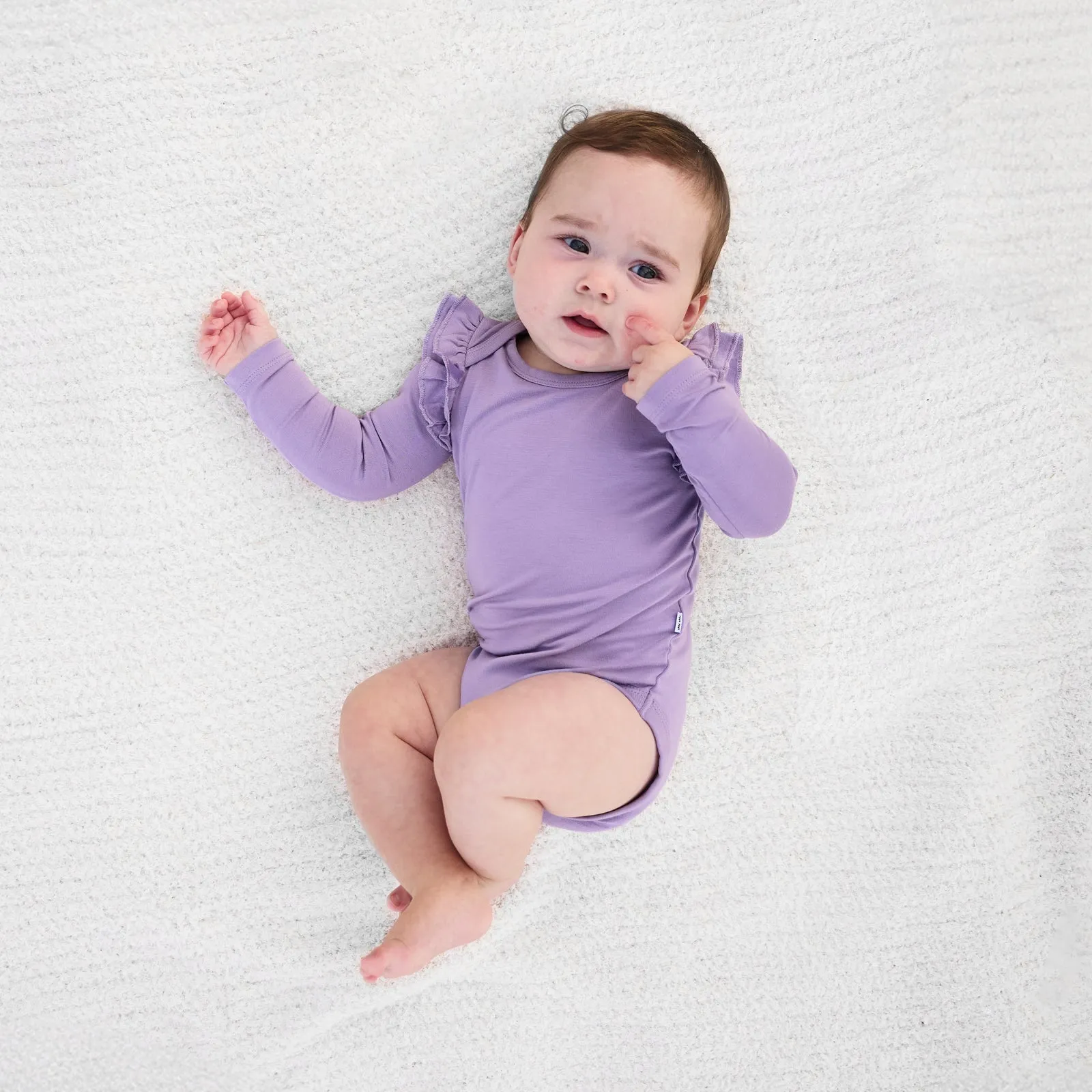 Dusty Lavender Flutter Bodysuit