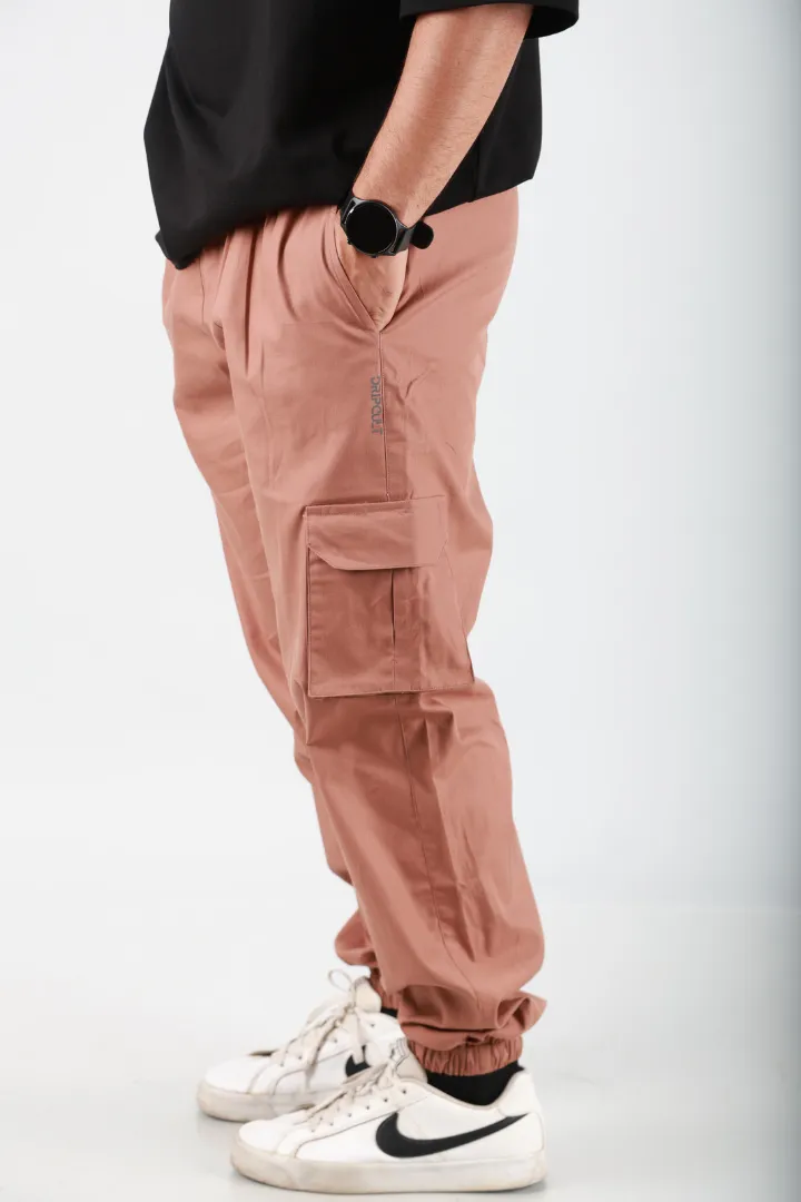 Earth Brown Cargo Harem Pant - Unisex Hoppers