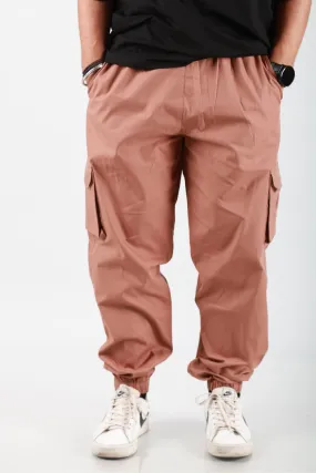 Earth Brown Cargo Harem Pant - Unisex Hoppers