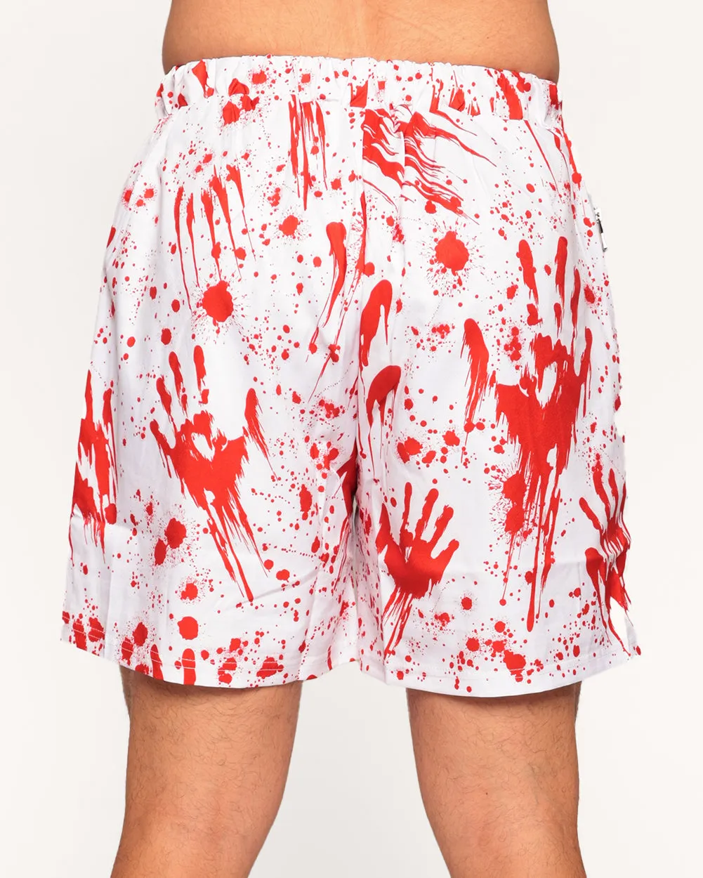 Echoes of Carnage Mens Blood Printed Shorts