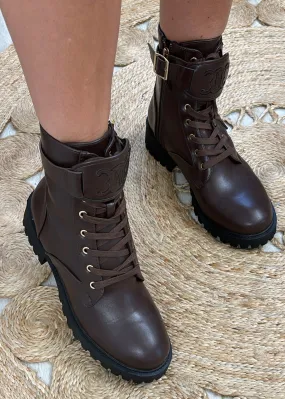 Elodie Brown Boots