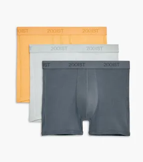 Essential Cotton No-Show Trunk 3-Pack