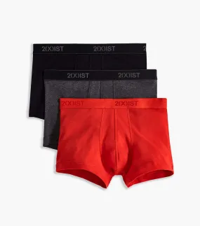 Essential Cotton No-Show Trunk 3-Pack