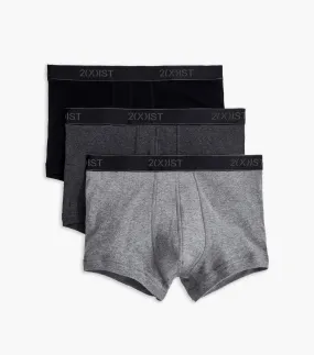 Essential Cotton No-Show Trunk 3-Pack