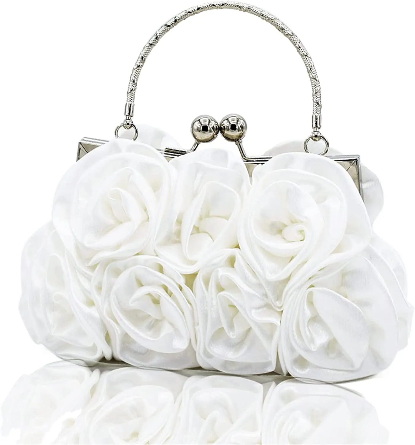 Floral Satin Purses