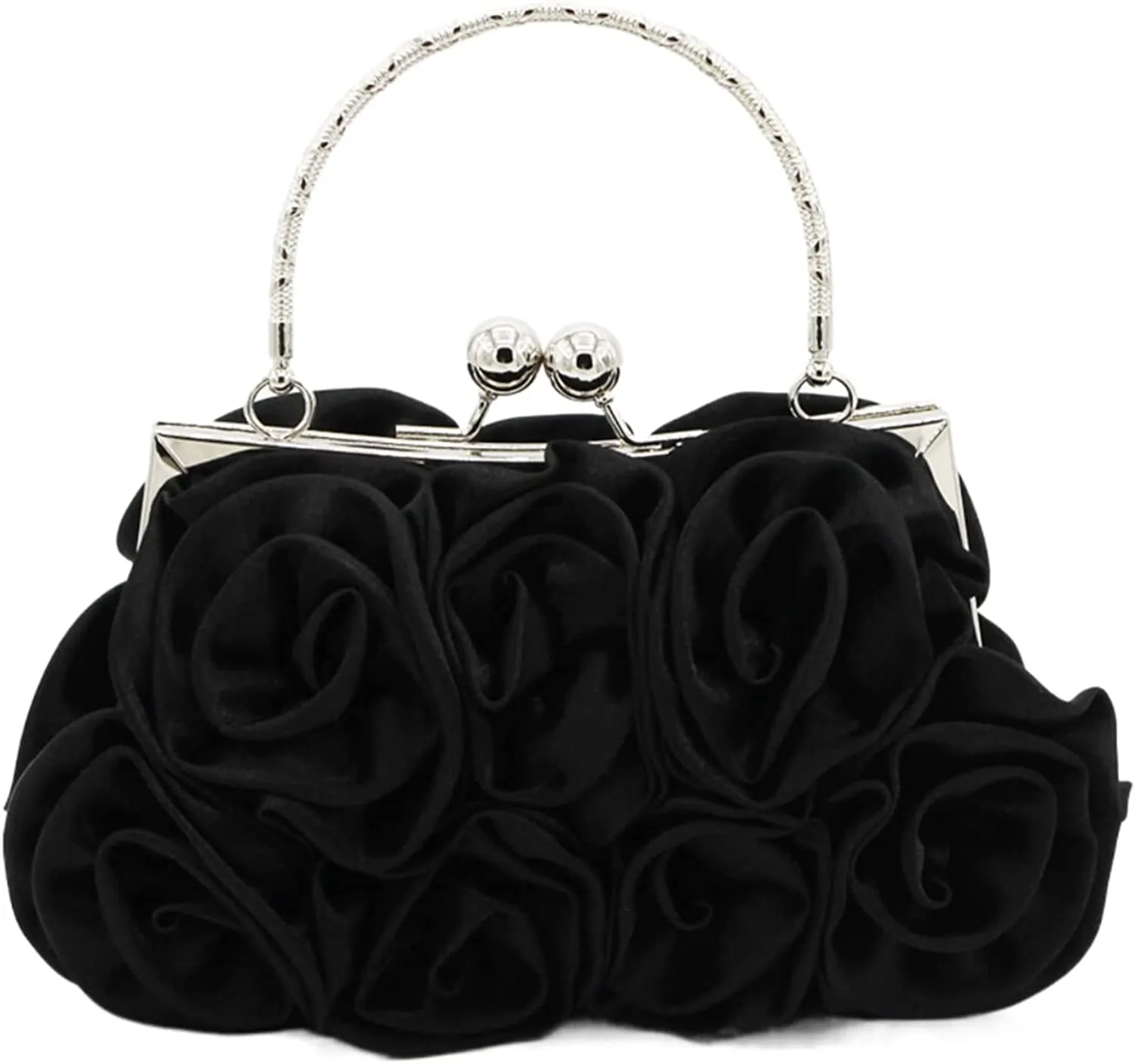 Floral Satin Purses