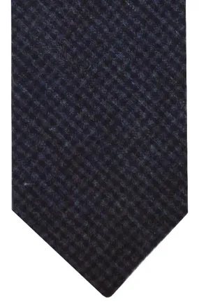 Grey Navy Tweed Tie - Brand New