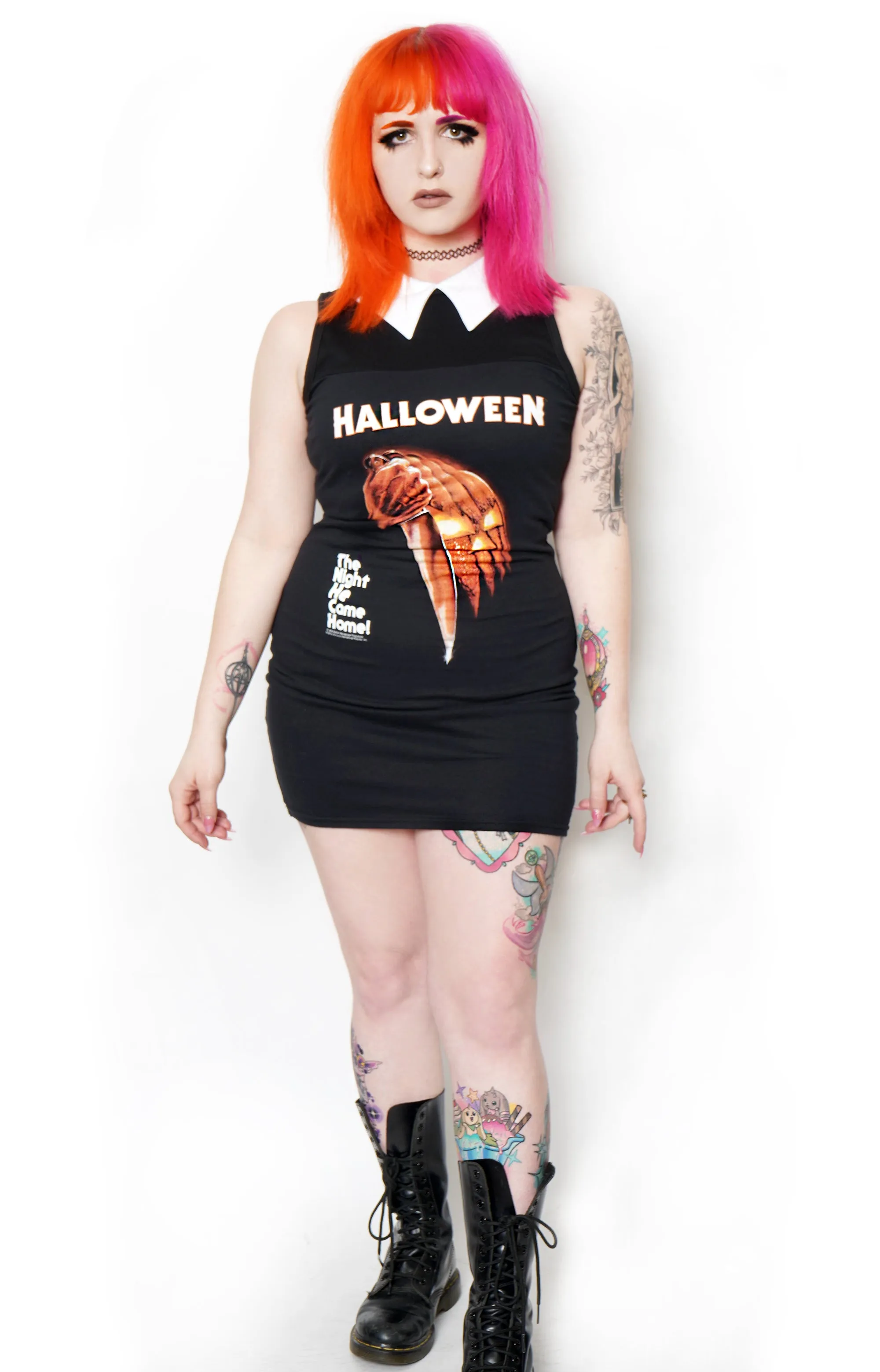 Halloween Collar Dress