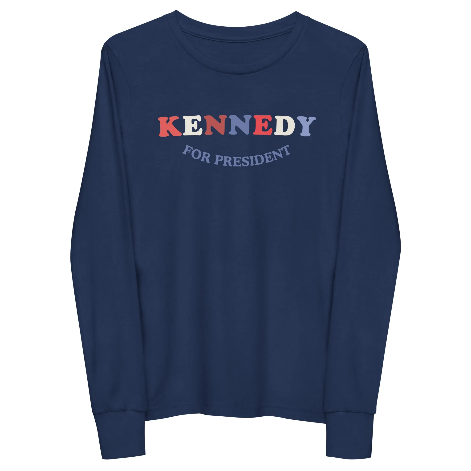 Kennedy for President Youth Long Sleeve Tee