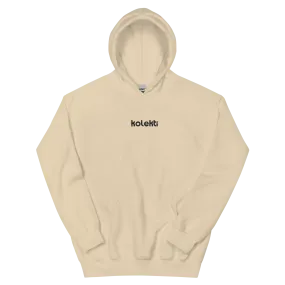 Kolekti - Embroidered Unisex Hoodie (dark logo)