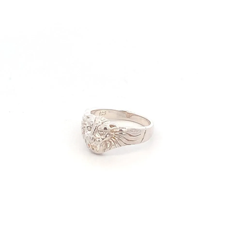 Leanne Lion Head 925 Sterling Silver Ring