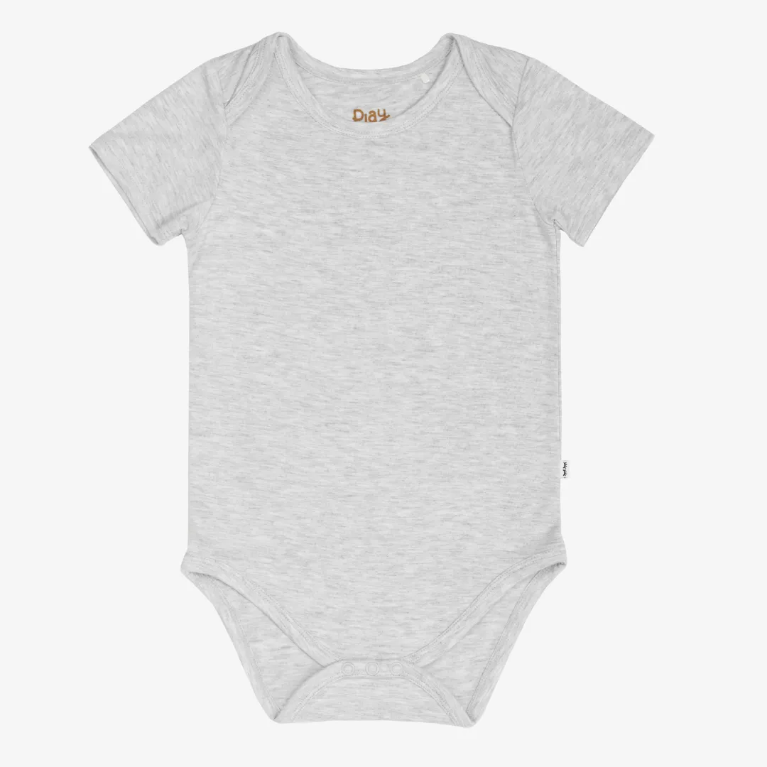 Light Heather Gray Bodysuit