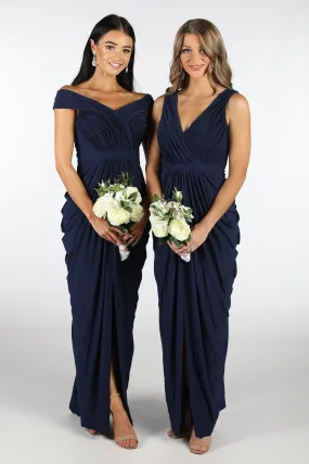 Liv Bridesmaids Dress - Navy