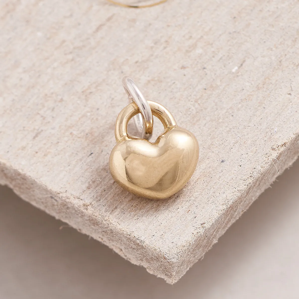 Love Heart Gold Charm