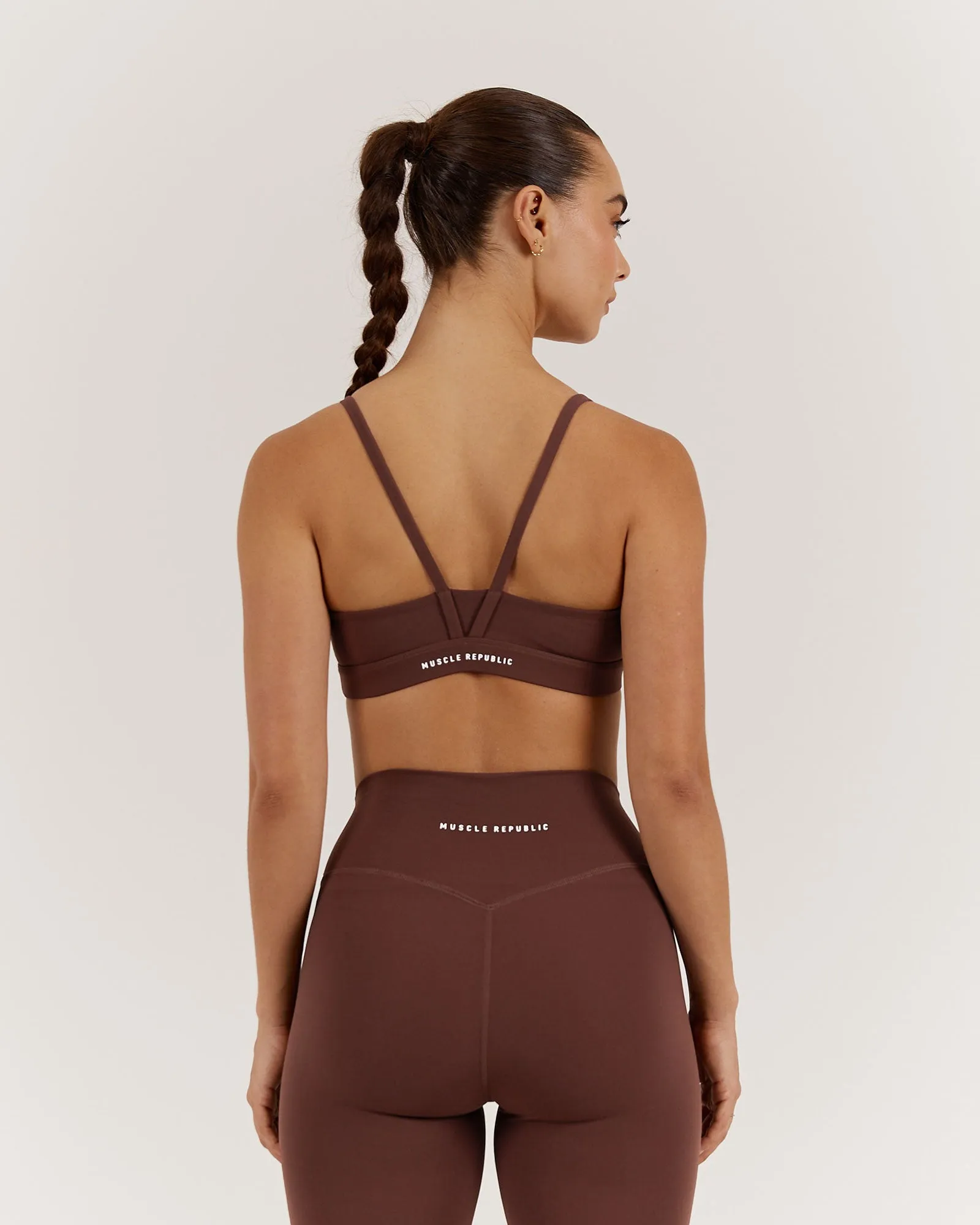 LUXE ASH BRA - COCOA