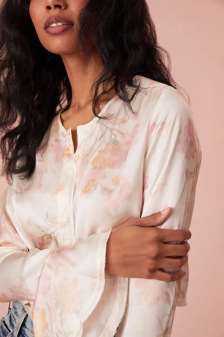 Lyndon Floral Bell Sleeve Top