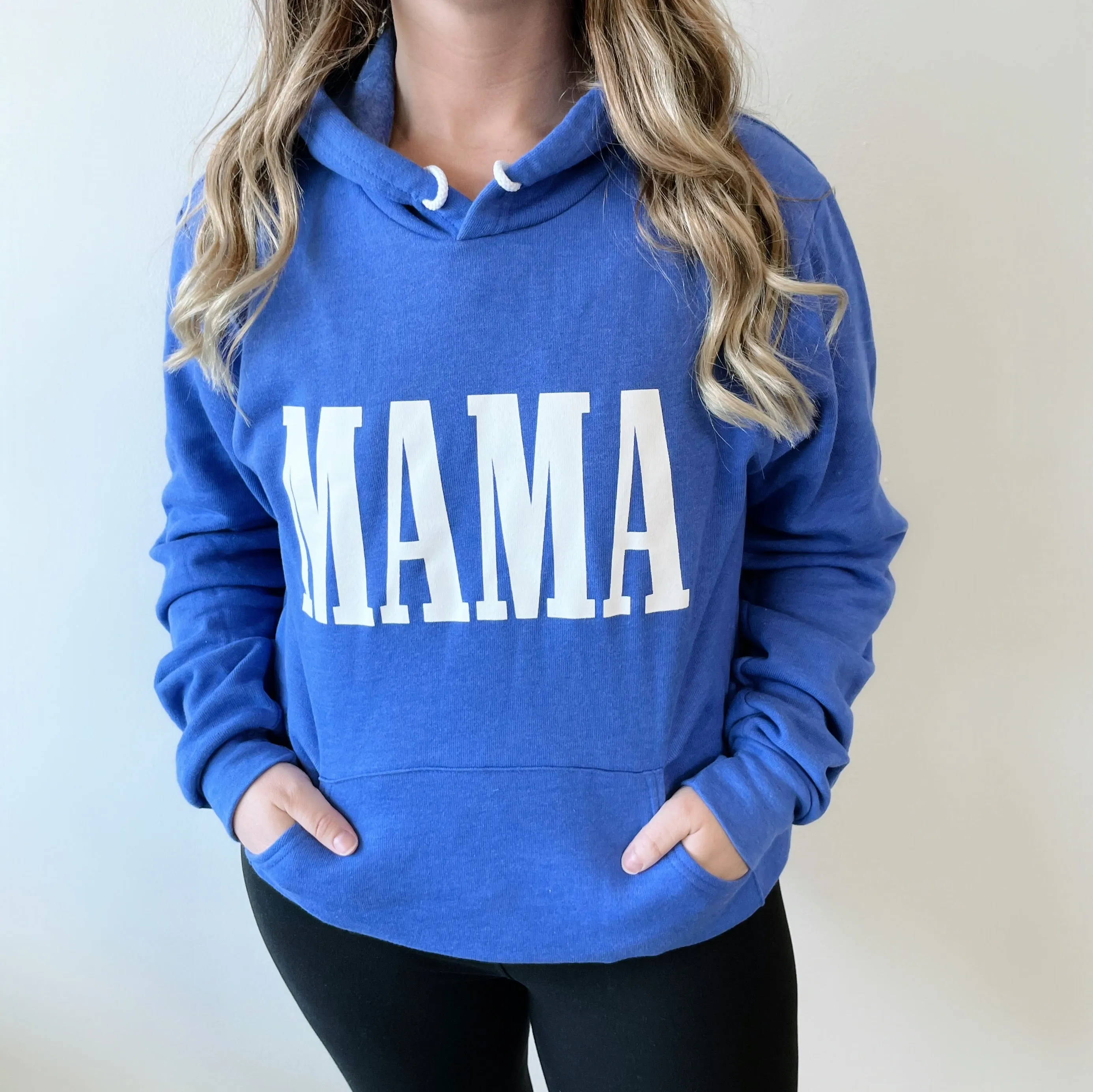 MAMA • Heather Royal Hoodie