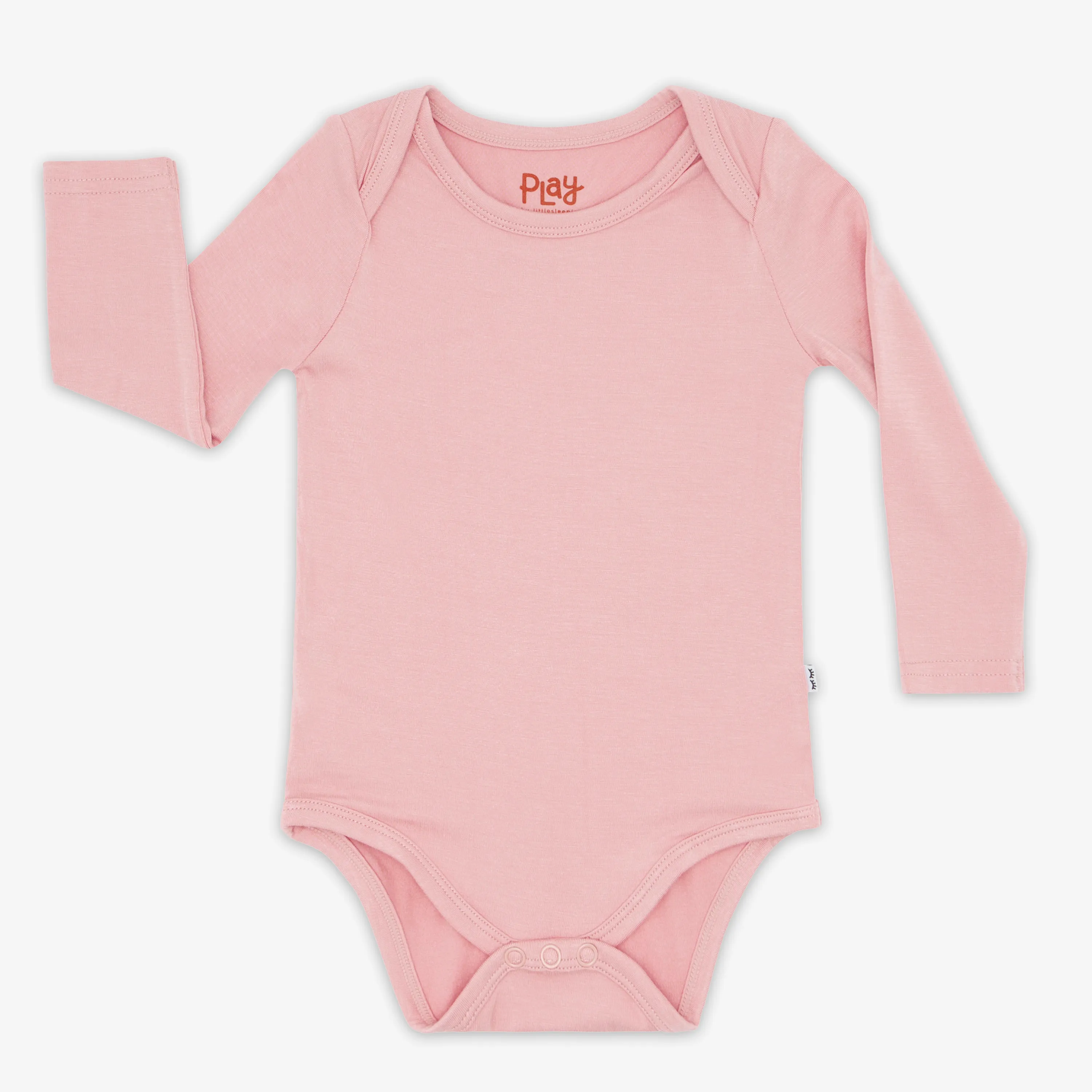 Mauve Blush Long Sleeve Bodysuit