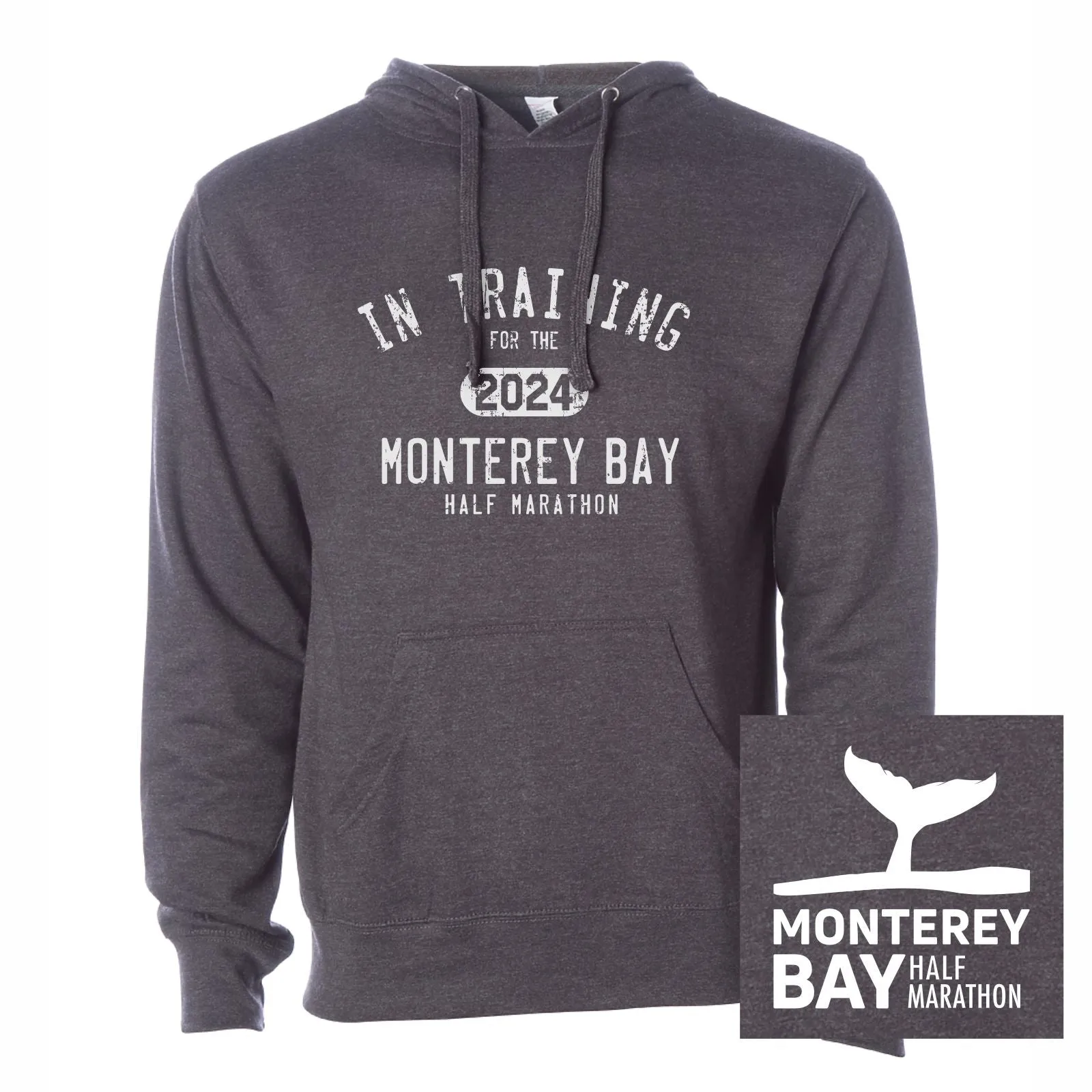 MBH Unisex Fleece Hoody -Charcoal Heather- 2024 In Training