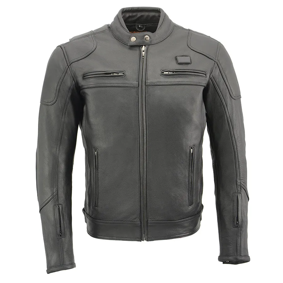 Men’s True ALL SEASONS Leather Jacket w/ Heated Technology and Cool Tec®