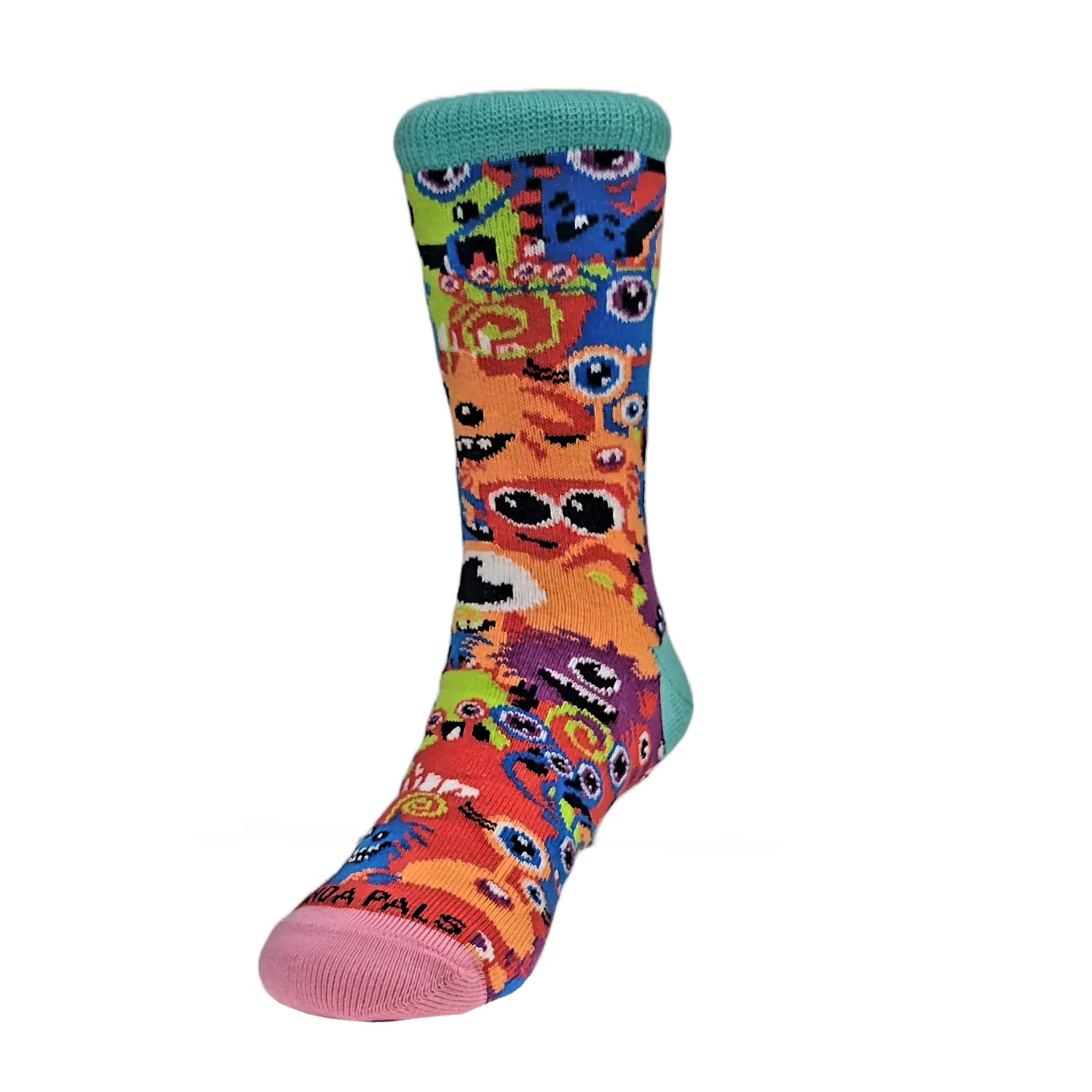 Monster Face Pattern Socks from the Sock Panda (Ages 3-7)