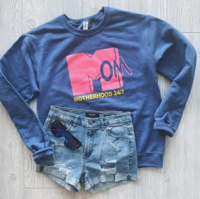 MTV Motherhood • Denim Pullover