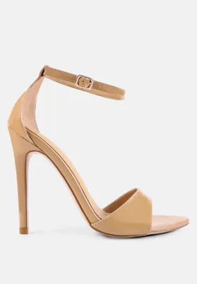 New Flame Ankle Strap Stiletto Heel Sandals By Ruw