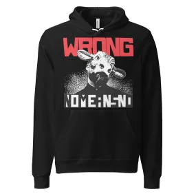 NOMEANSNO “Wrong” Black Pullover Hoodie