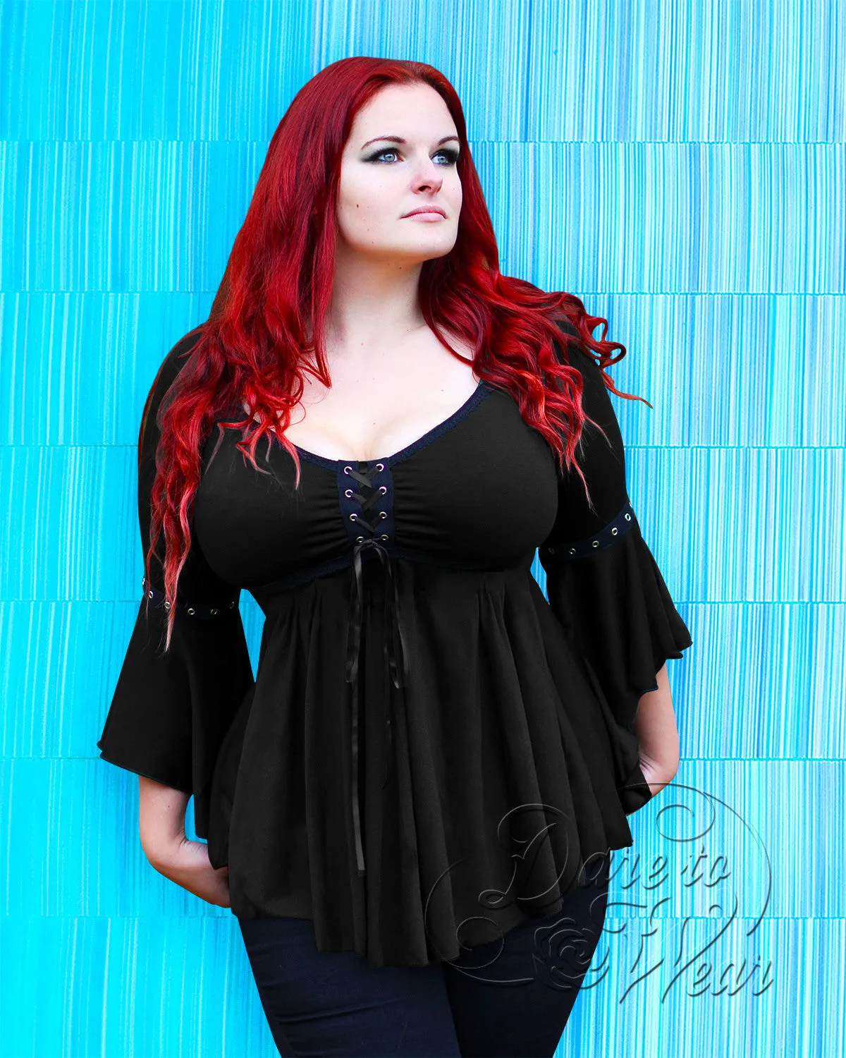 Ophelia Top in Black