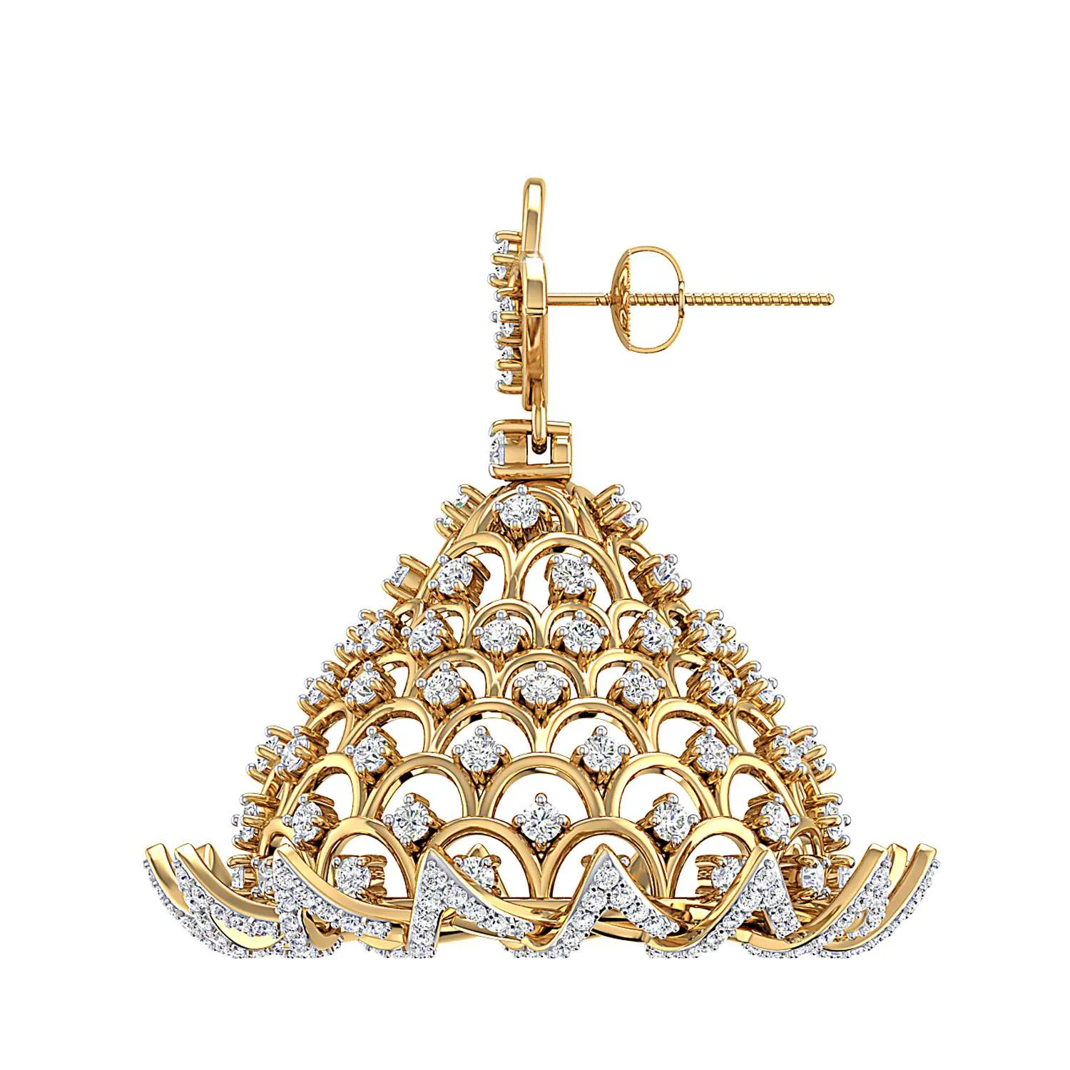 THE AABSHAAR BELL EARRINGS