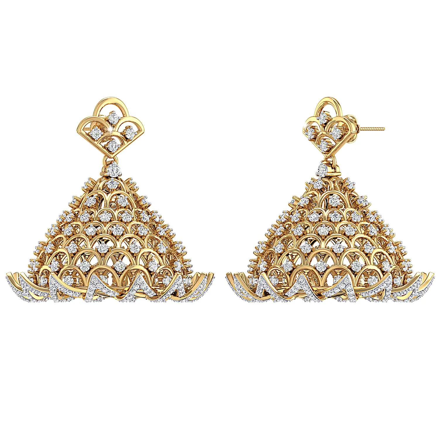 THE AABSHAAR BELL EARRINGS