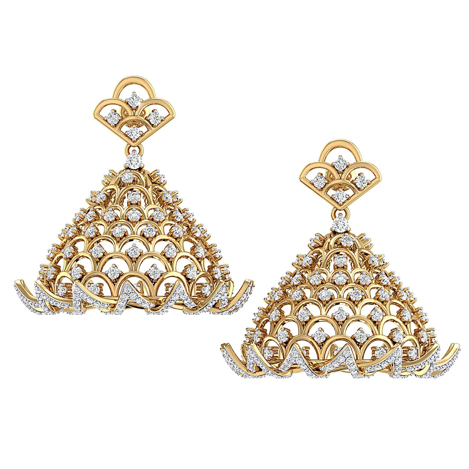 THE AABSHAAR BELL EARRINGS