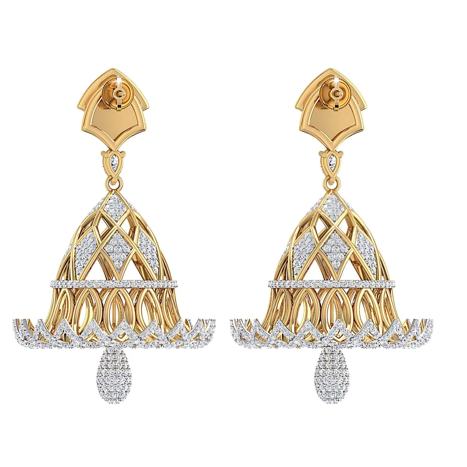 THE RUHANIYAT BELL EARRINGS