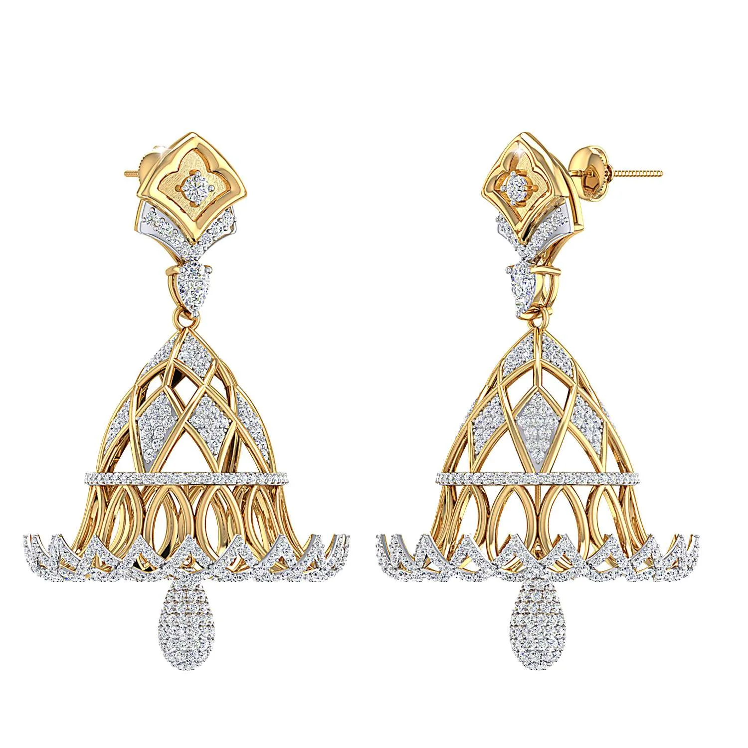 THE RUHANIYAT BELL EARRINGS