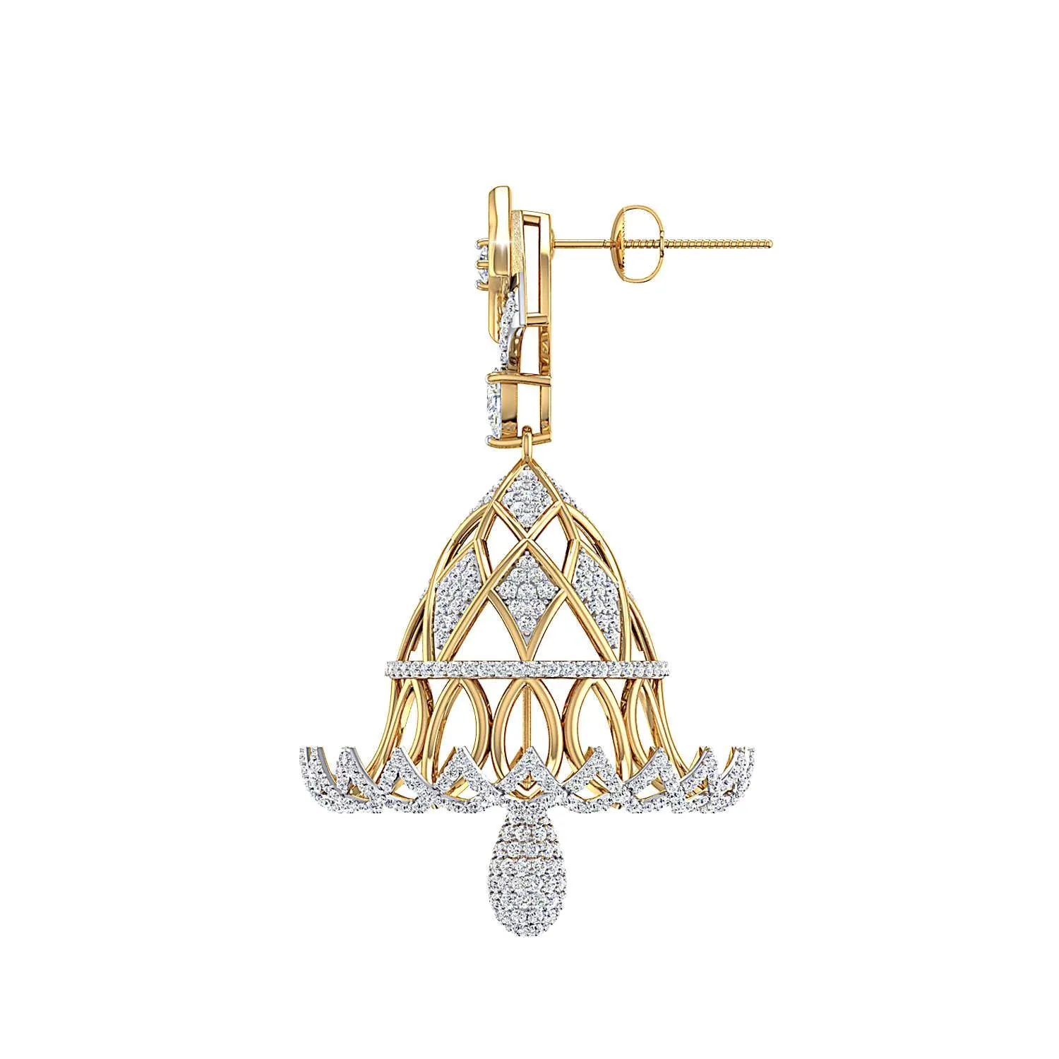 THE RUHANIYAT BELL EARRINGS