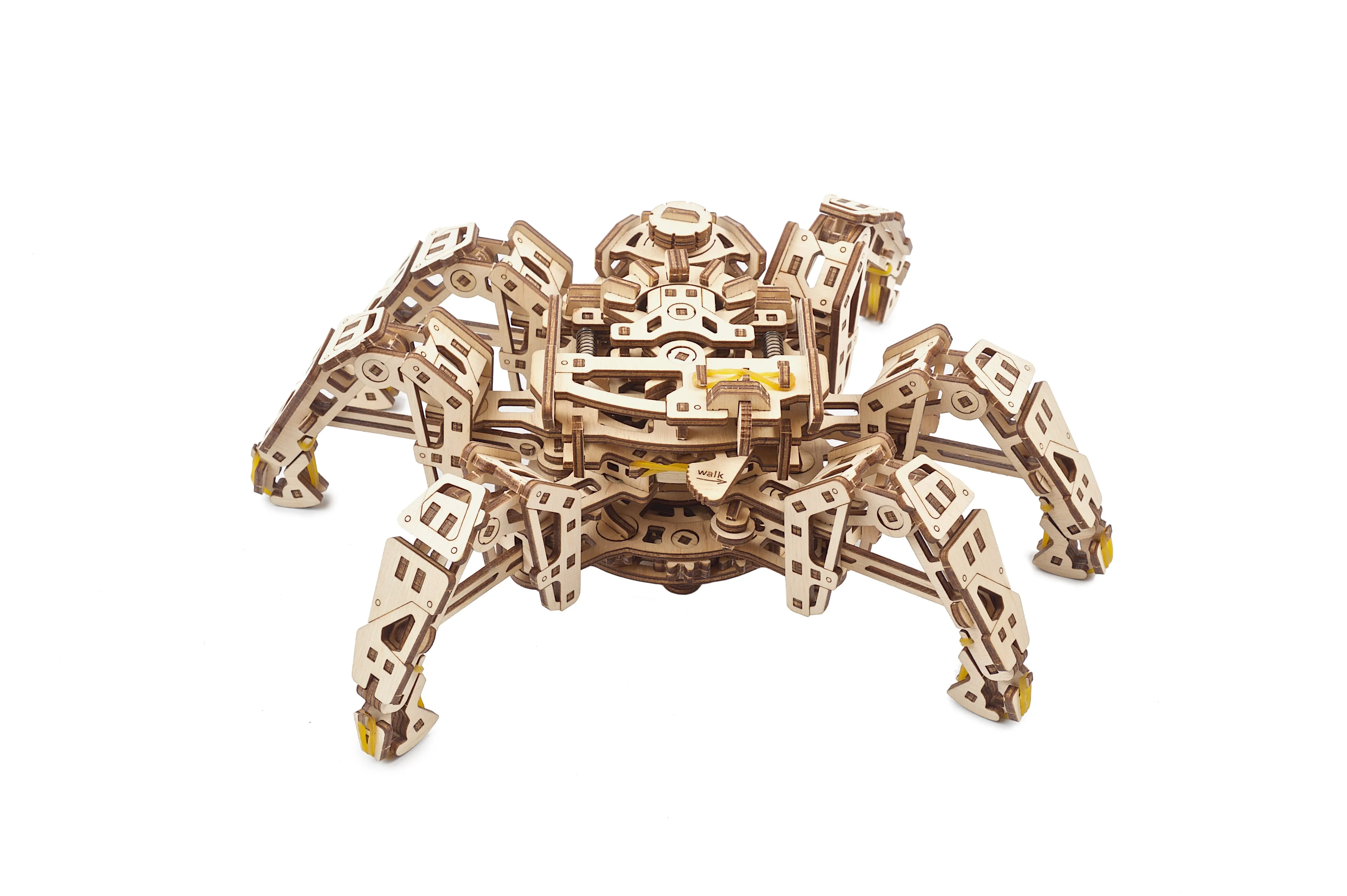 Ugears Hexapod Explorer ★Mechanical 3D Puzzle Kit Model Toys Gift Present Birthday Xmas Christmas Kids Adults